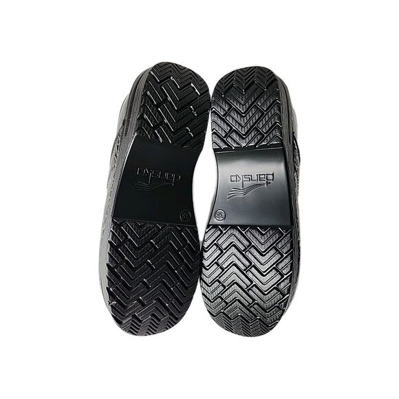 Dansko Professional Clog Patent Leather Metallic Rose EU Size 38 US 7.5 8 - Picture 8 of 9